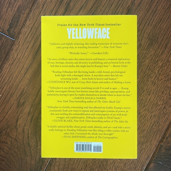 INDIGO book: Yellowface by R. F. Kuang - Picture 2 of 2